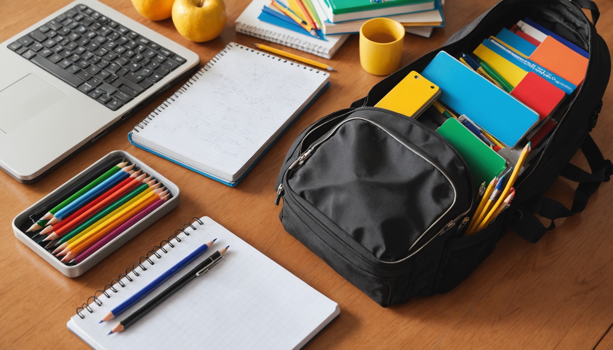 Fournitures scolaires d'occasion : cartable, cahiers et crayons de seconde main