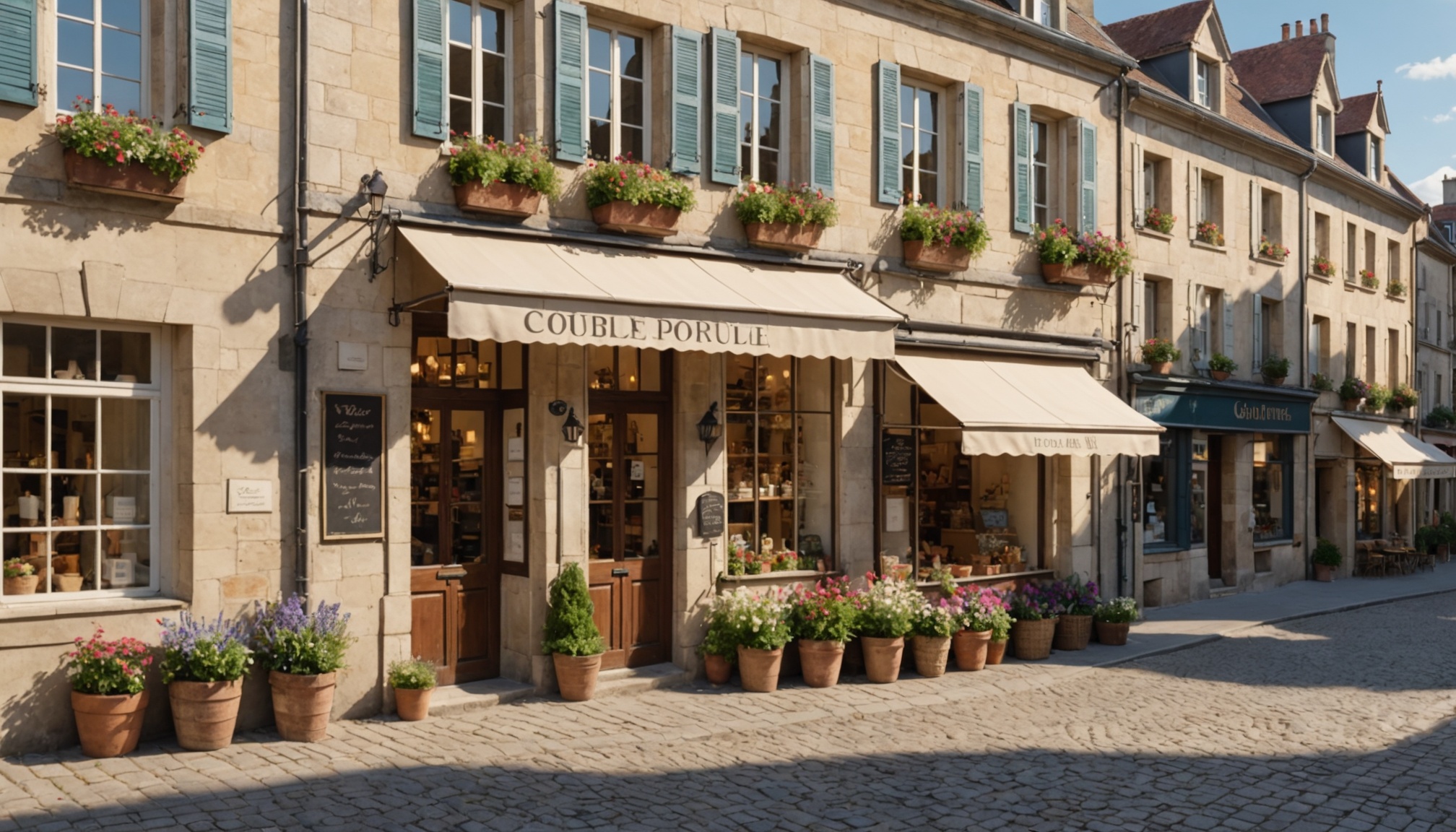 Commerce local en test dans une vitrine vacante de centre-ville