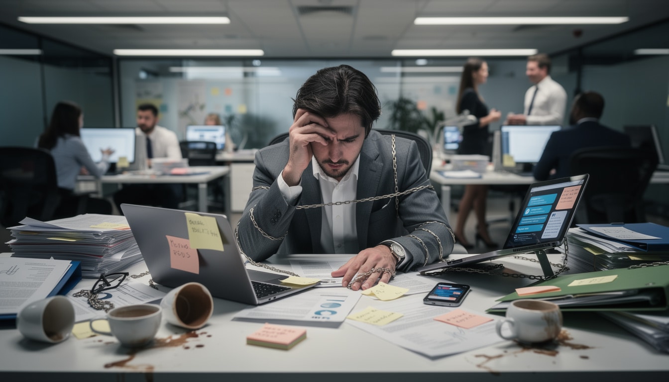 découvrez comment la productivité toxique peut ralentir votre véritable progression et apprenez à identifier ses pièges pour avancer efficacement.