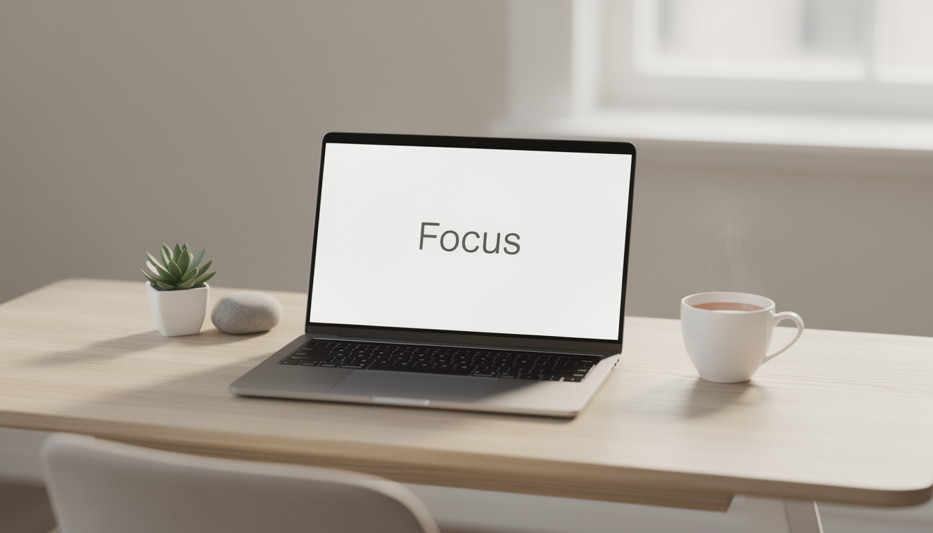 découvrez comment le minimalisme digital peut vous aider à retrouver votre concentration et votre calme intérieur en réduisant les distractions numériques.