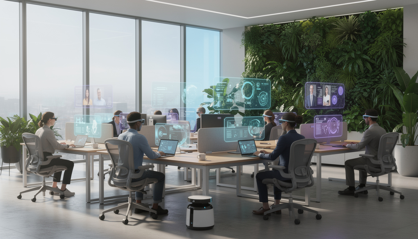 découvrez comment le bureau de 2030 transformera votre quotidien professionnel avec les innovations technologiques, les nouveaux espaces de travail et les tendances qui redéfinissent le futur du travail.