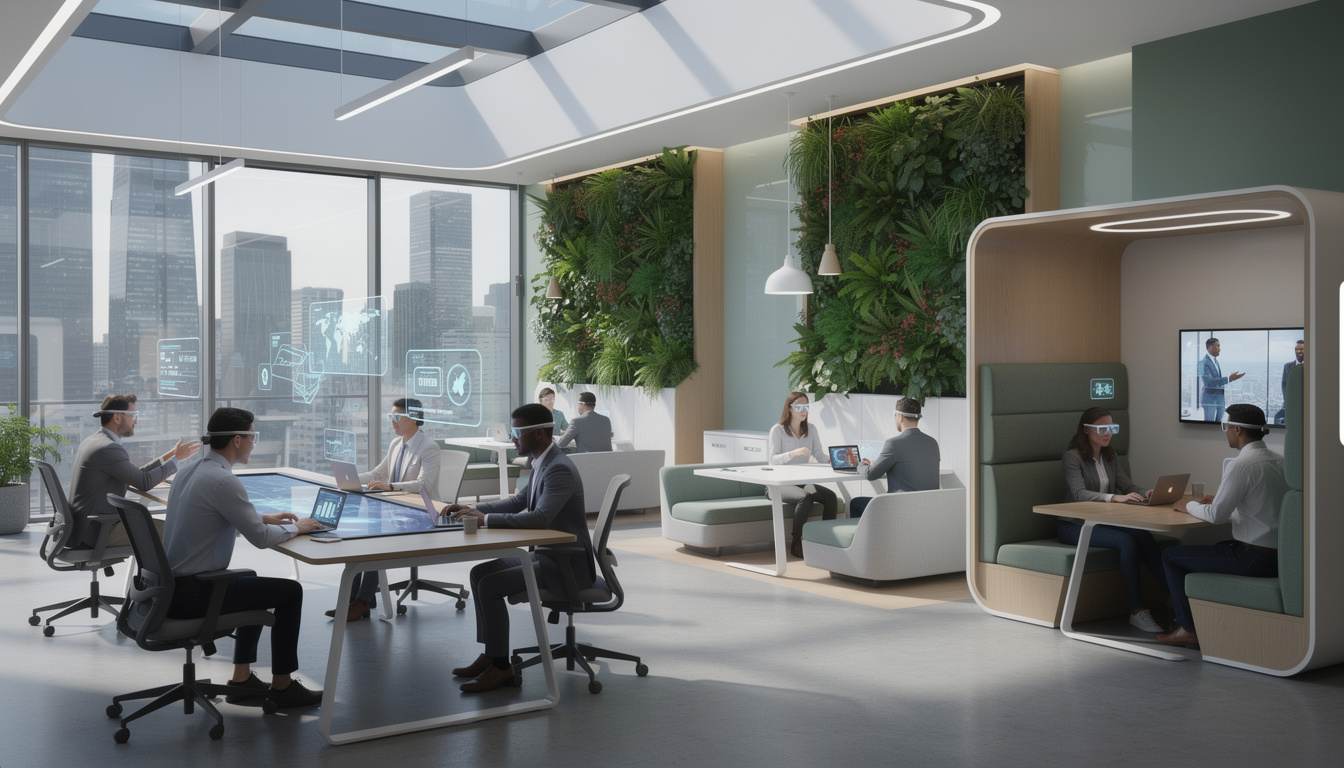 découvrez comment le bureau de 2030 transformera notre manière de travailler grâce aux innovations technologiques, aux espaces flexibles et à une organisation repensée pour le futur.